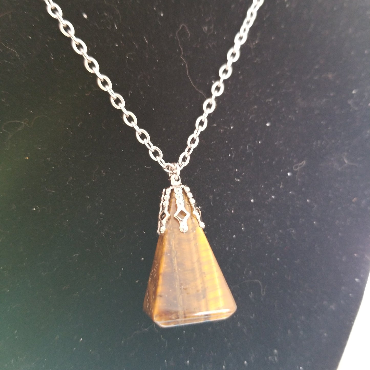 Tiger's eye necklace