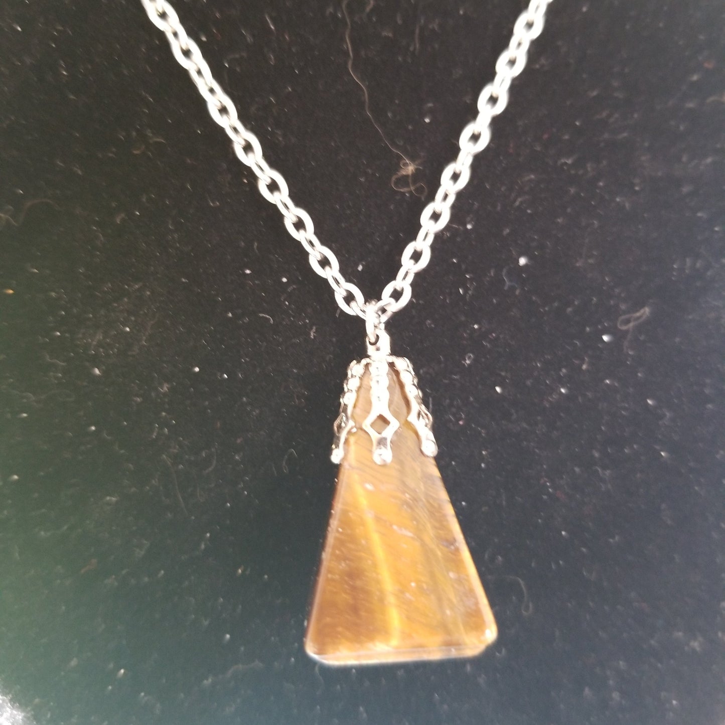 Tiger's eye necklace