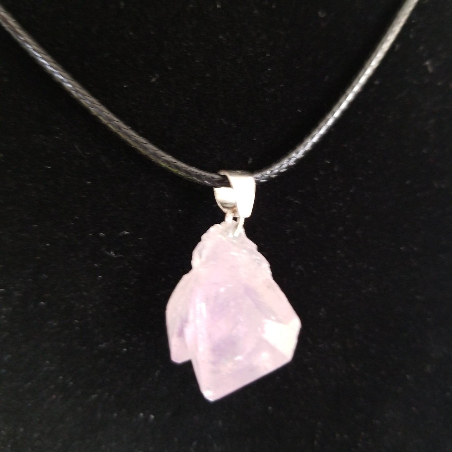 Amethyst raw necklace