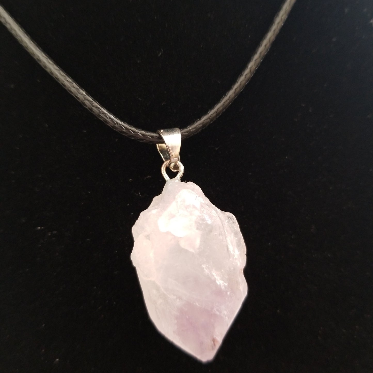 Amethyst raw necklace