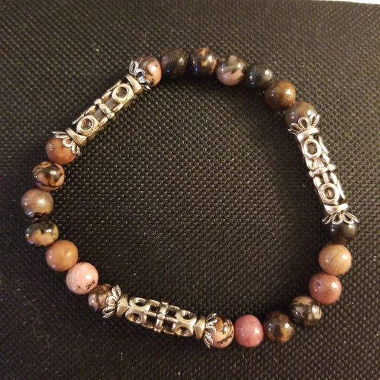 Rhodonite bracelet