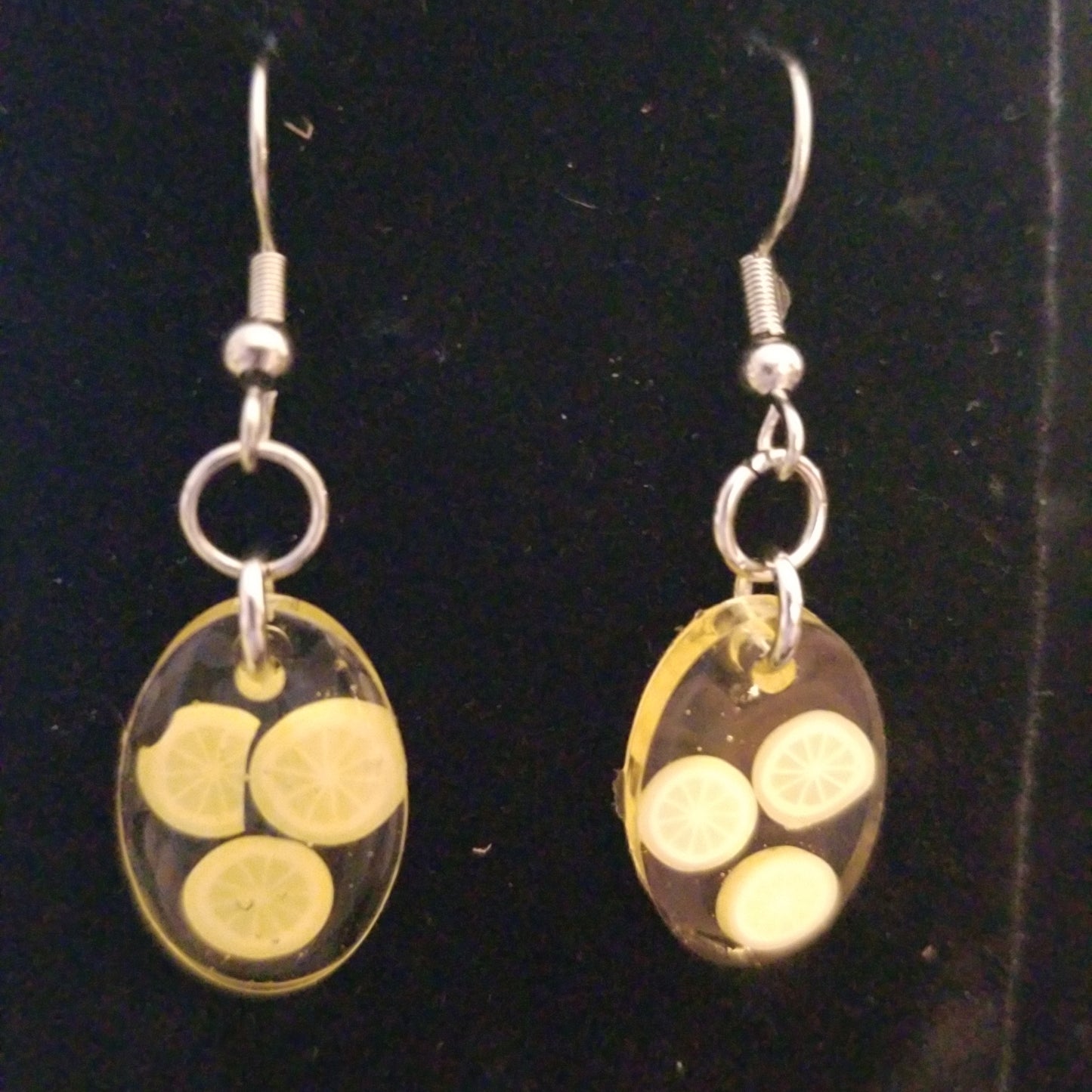 Lemon earrings