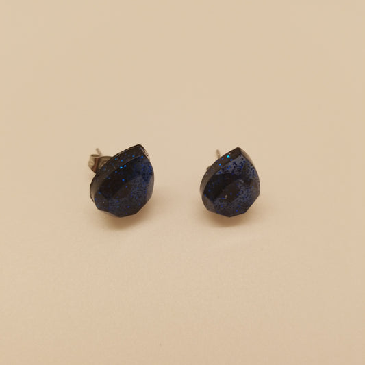 Sapphire teardrop earrings