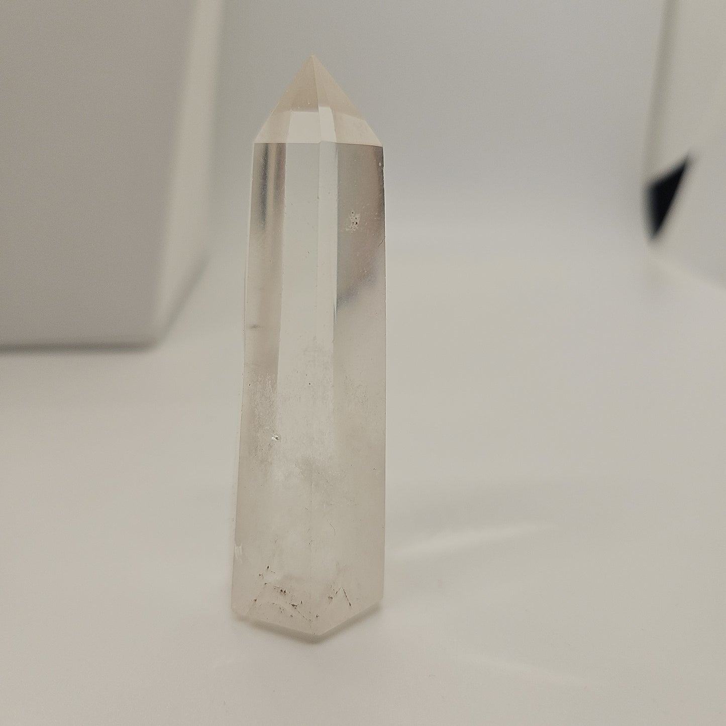 Clear quartz tower 2