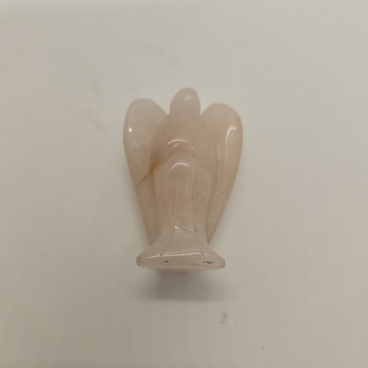 Rose quartz angel 1
