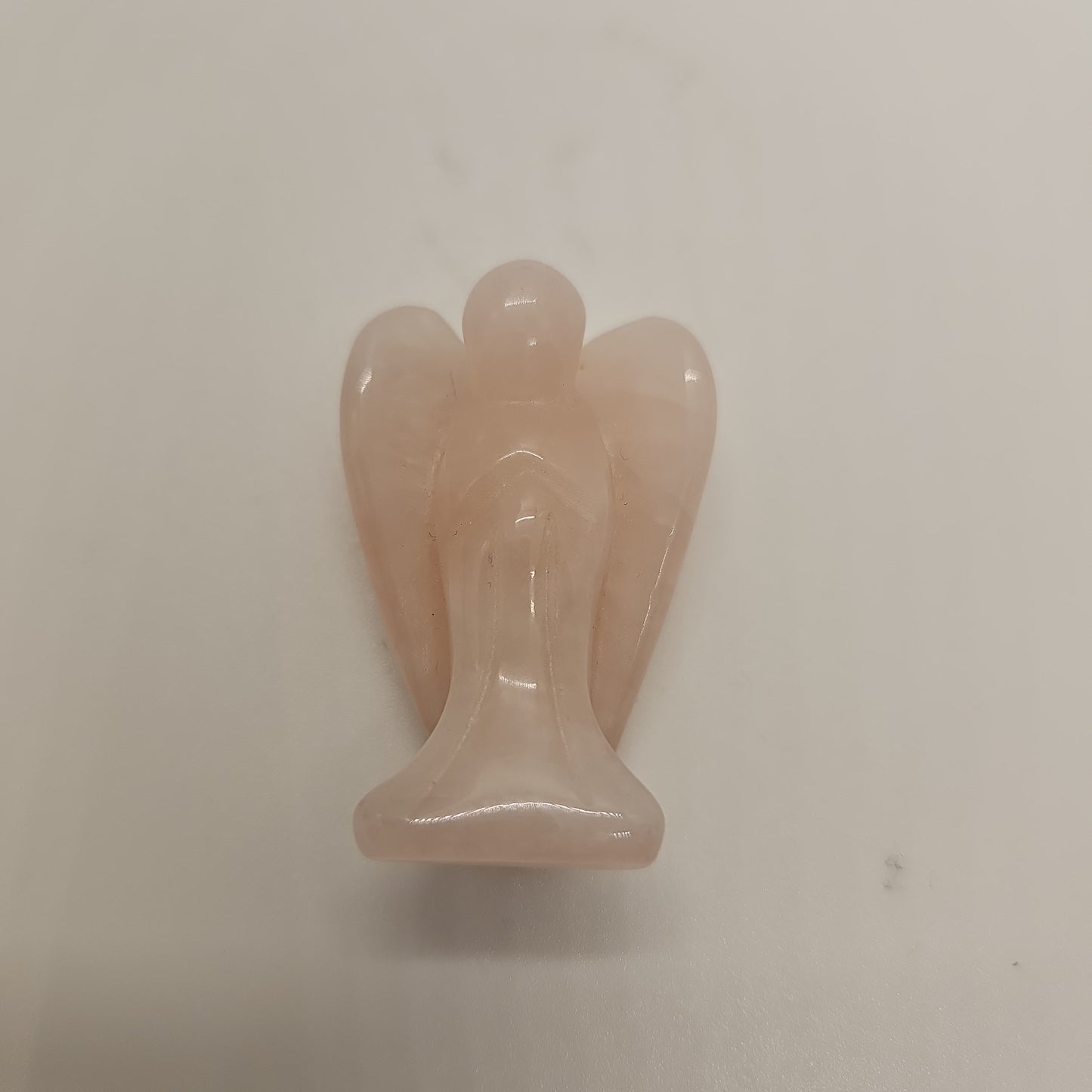 Rose quartz angel 1