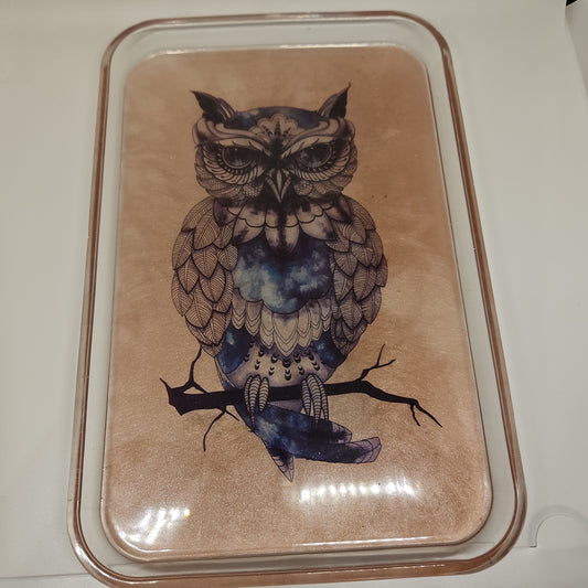 Owl trinket tray (large)