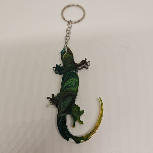 Lizard keychain