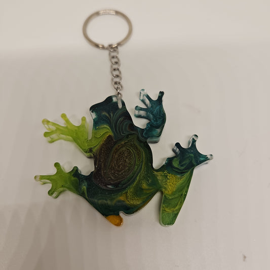 Frog keychain